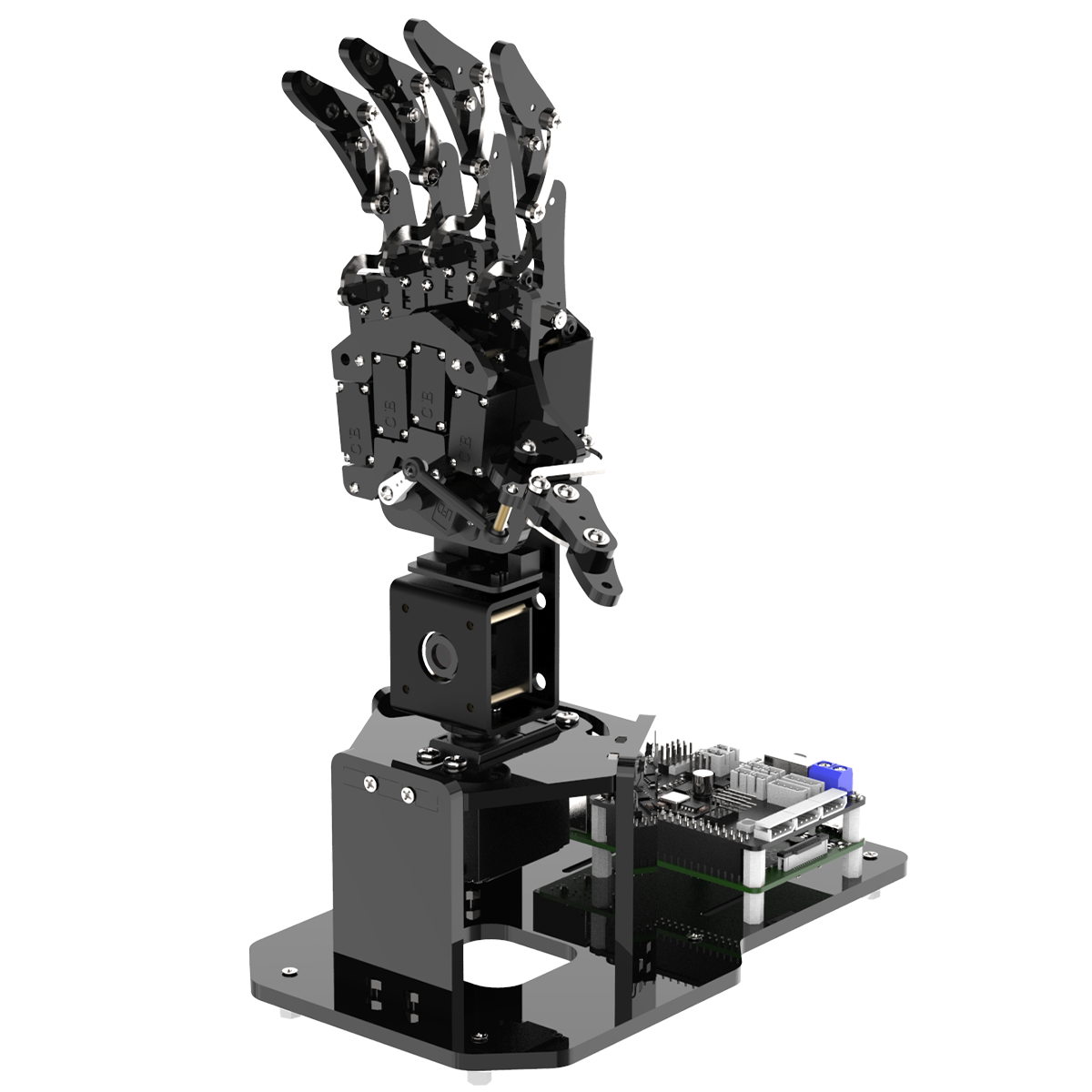 Hiwonder uHandPi Raspberry Pi Robotic Hand AI Vision Python Programming